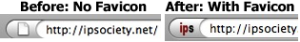 Favicon: Before/After