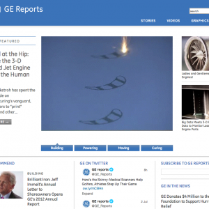 General-Electric-Reports-Wordpress-site-Screenshot
