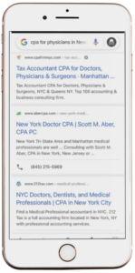 cpa_for_doctors_ny_serps