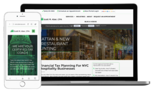 Website Redesign for CPA in New York