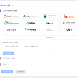 Google-tag-manager-dashboard-interface
