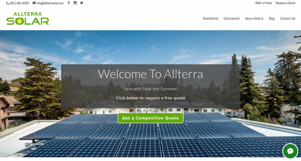 Allterra Solar SEO Case Study