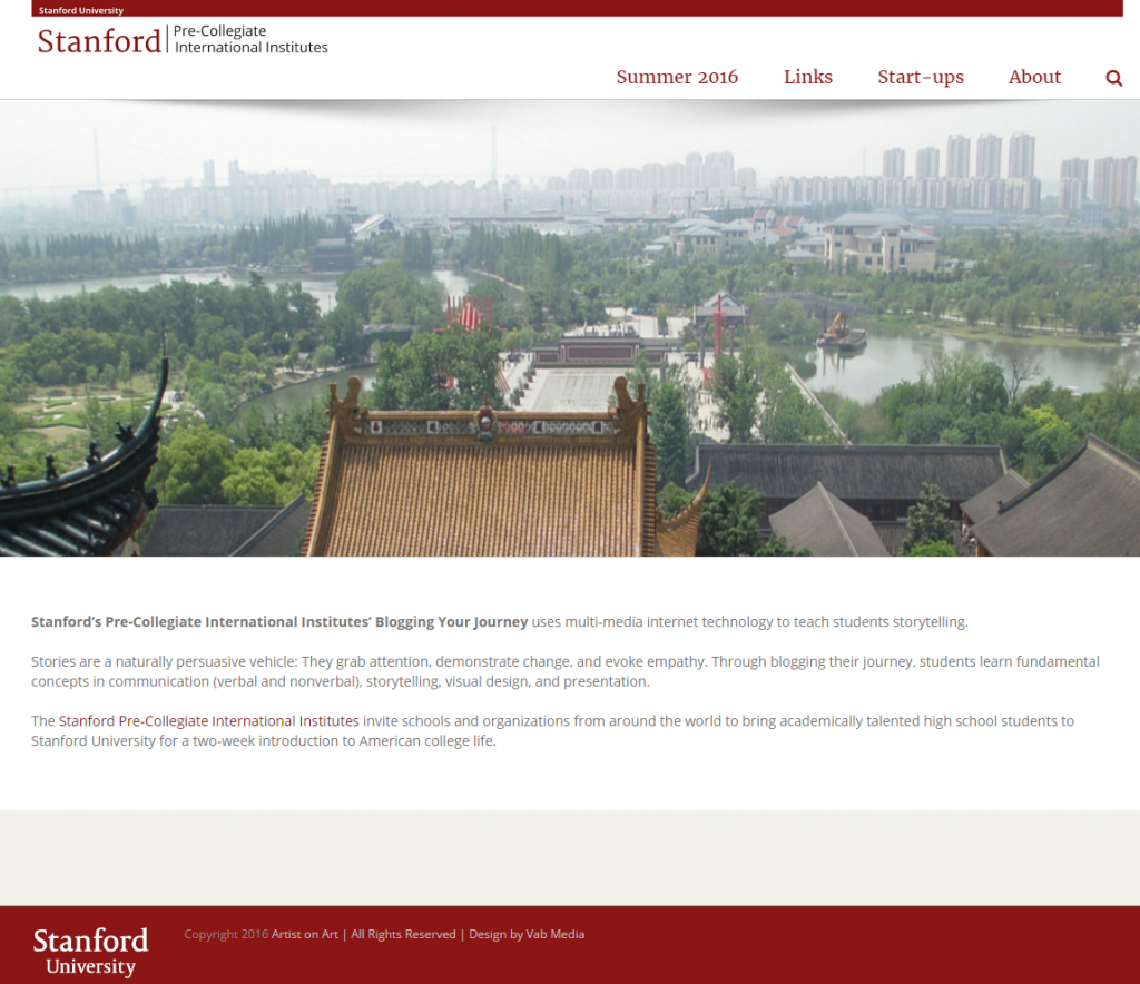 stanford-university-web-design