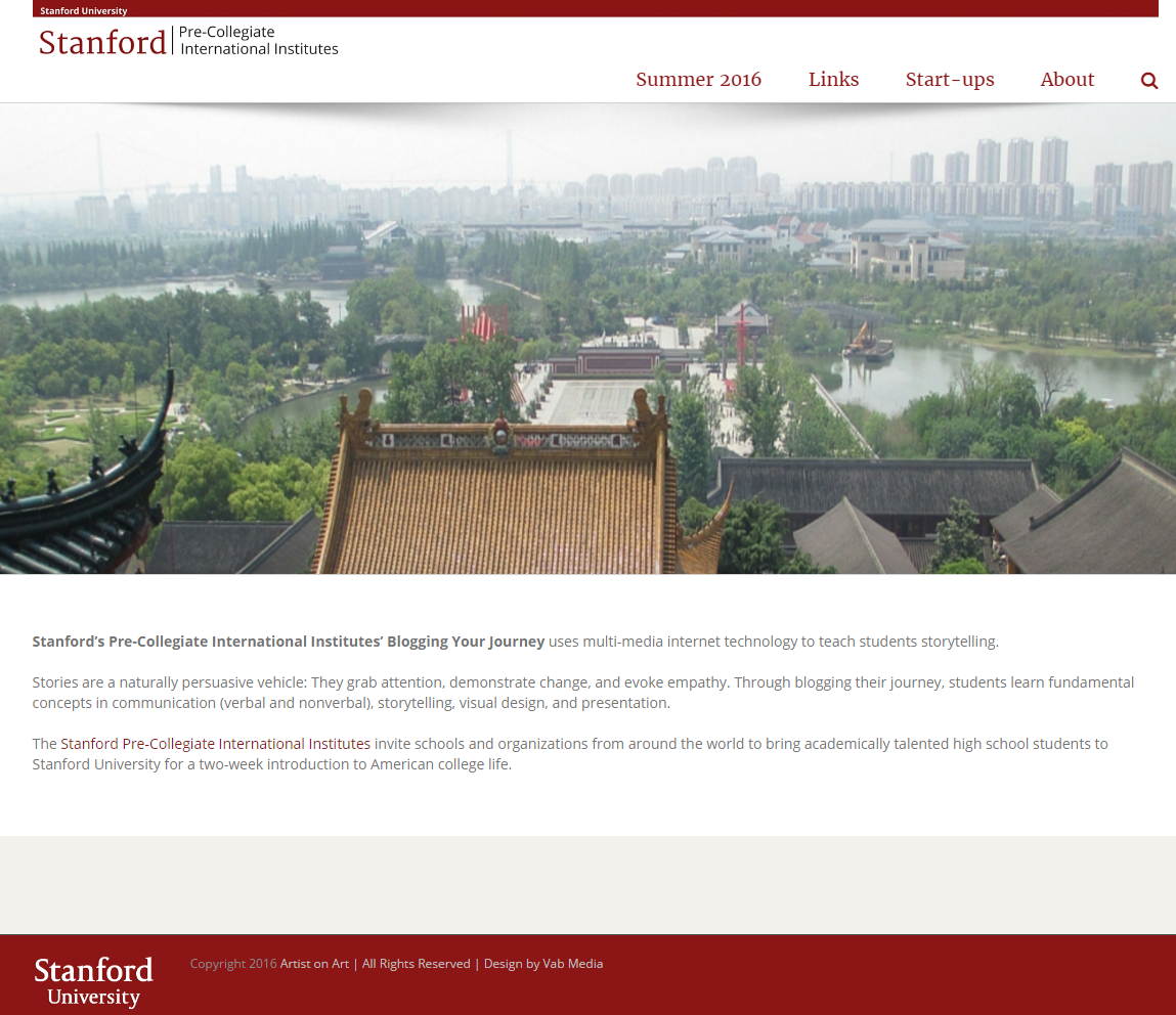 stanford-university-web-design