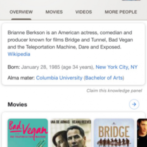 Knowledge graph optimization