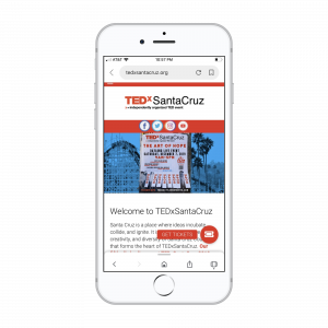 ted-x iphone responsive