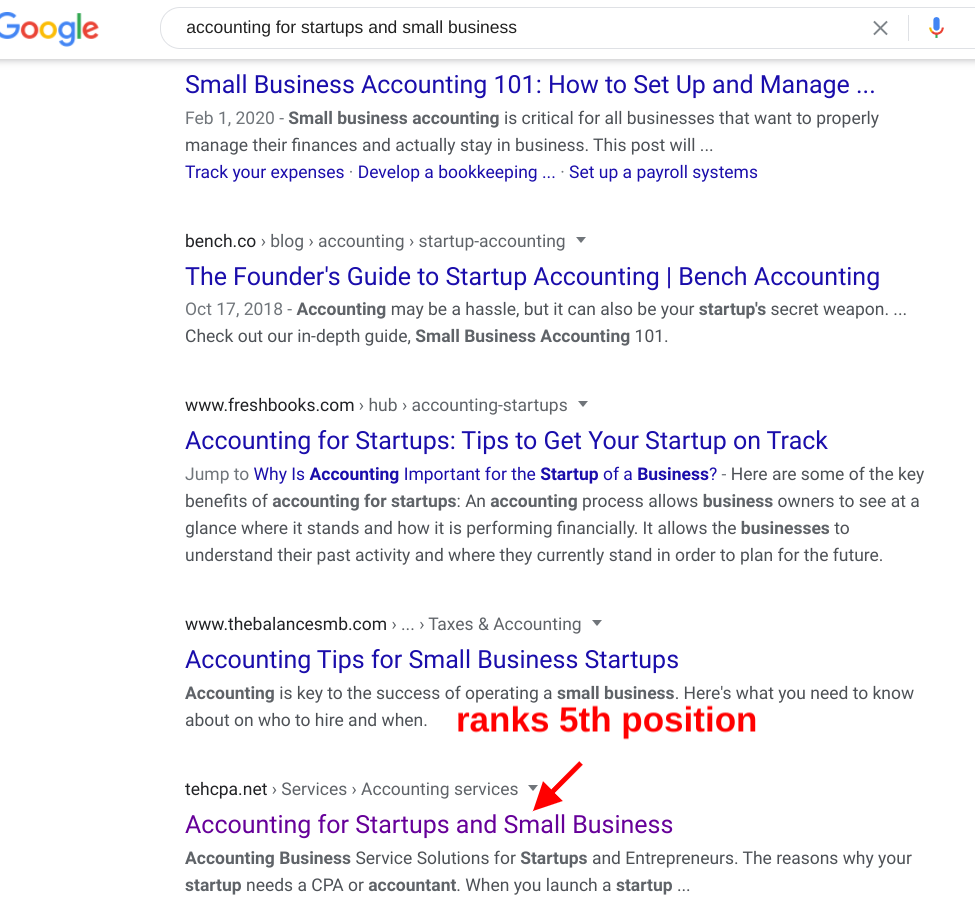 startup
